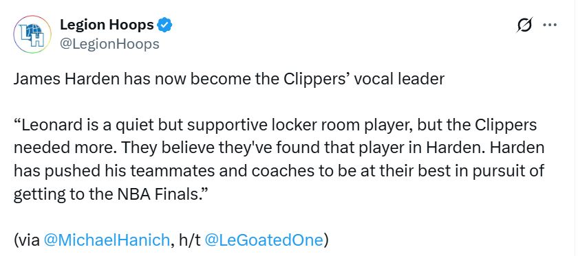 要更多, 岁哈登已成